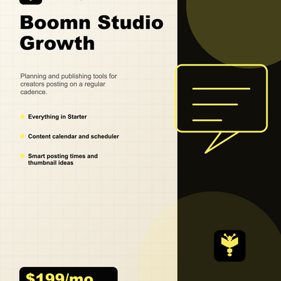 Boomn product image - Boomn Studio Growth