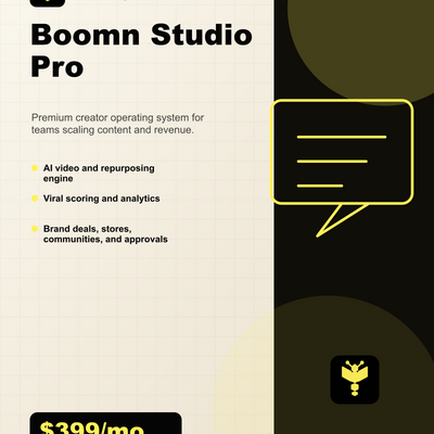 Boomn product image - Boomn Studio Pro
