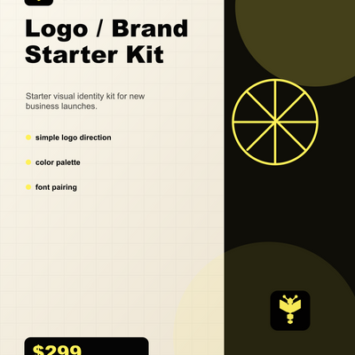 Boomn product image - Logo / Brand Starter Kit