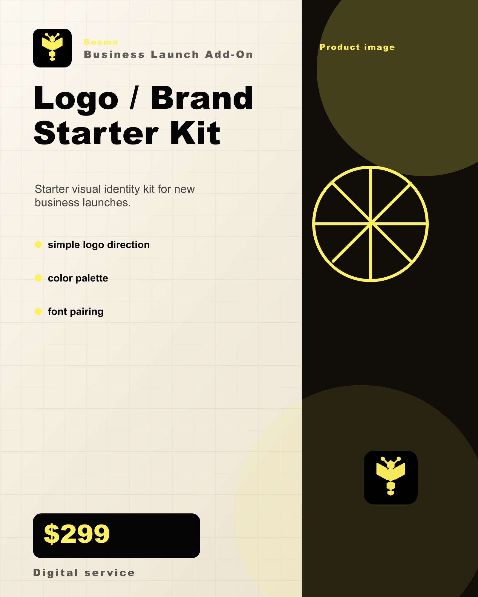 Boomn product image - Logo / Brand Starter Kit