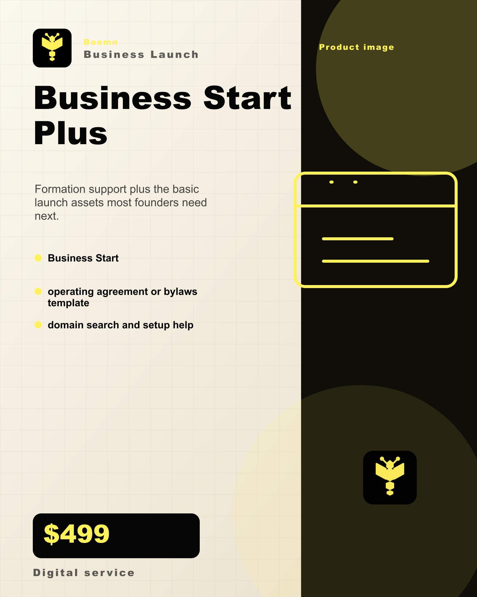 Boomn product image - Business Start Plus