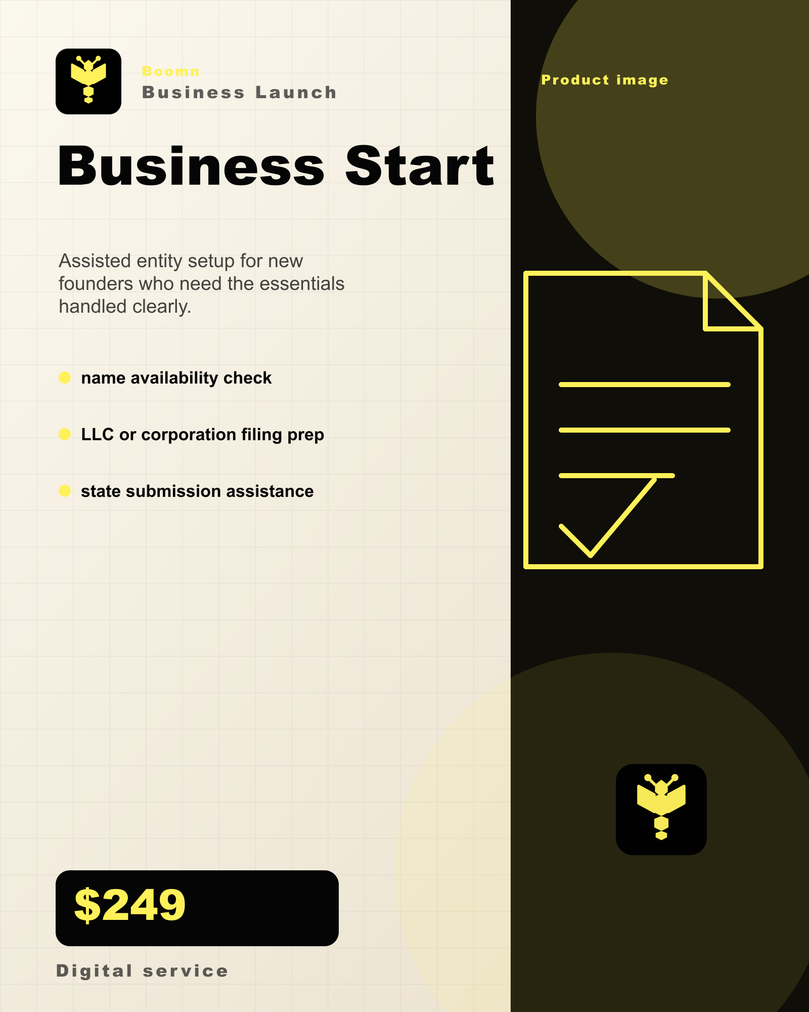 Boomn product image - Business Start