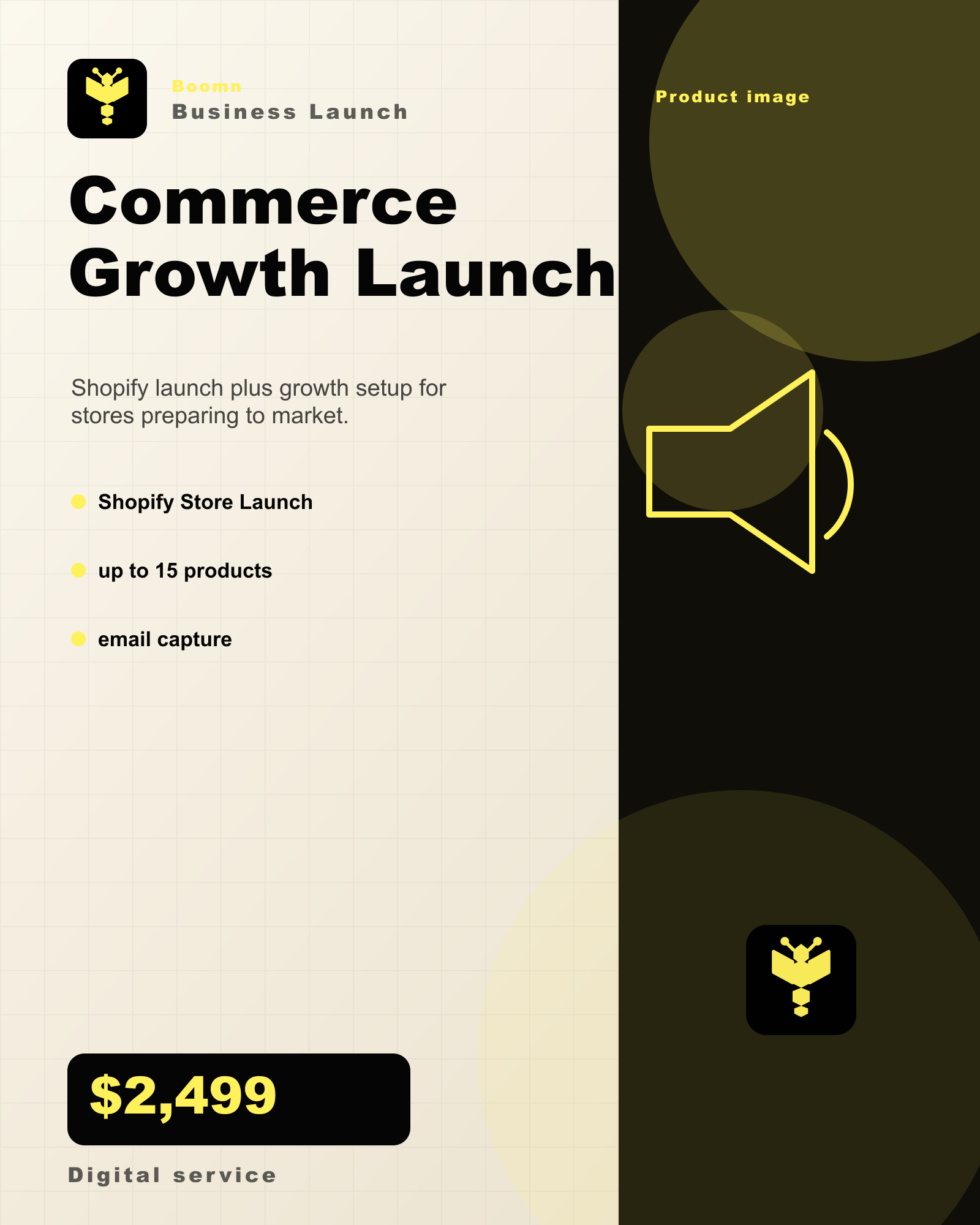 Boomn product image - Commerce Growth Launch