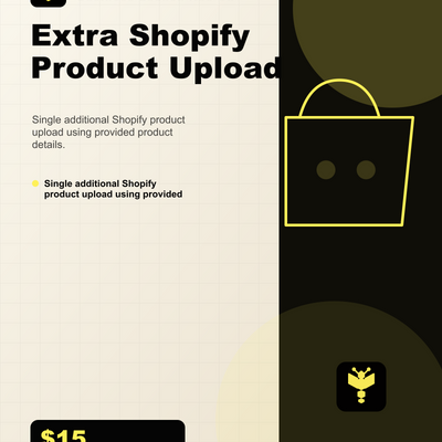 Boomn product image - Extra Shopify Product Upload