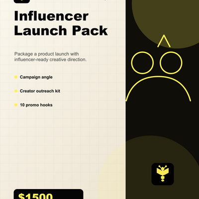Boomn product image - Influencer Launch Pack