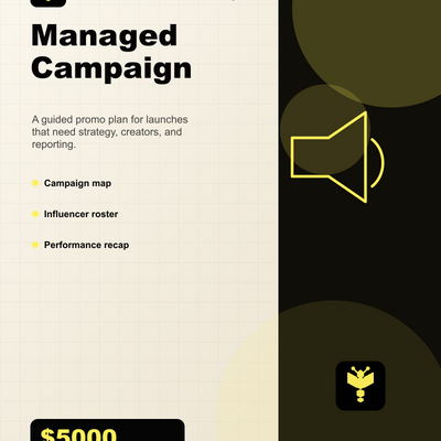Boomn product image - Managed Campaign