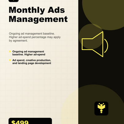 Boomn product image - Monthly Ads Management