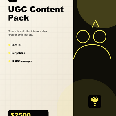 Boomn product image - UGC Content Pack
