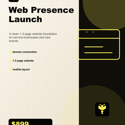 Boomn product image - Web Presence Launch